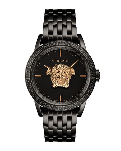 versace watch men black|Versace watch unisex.